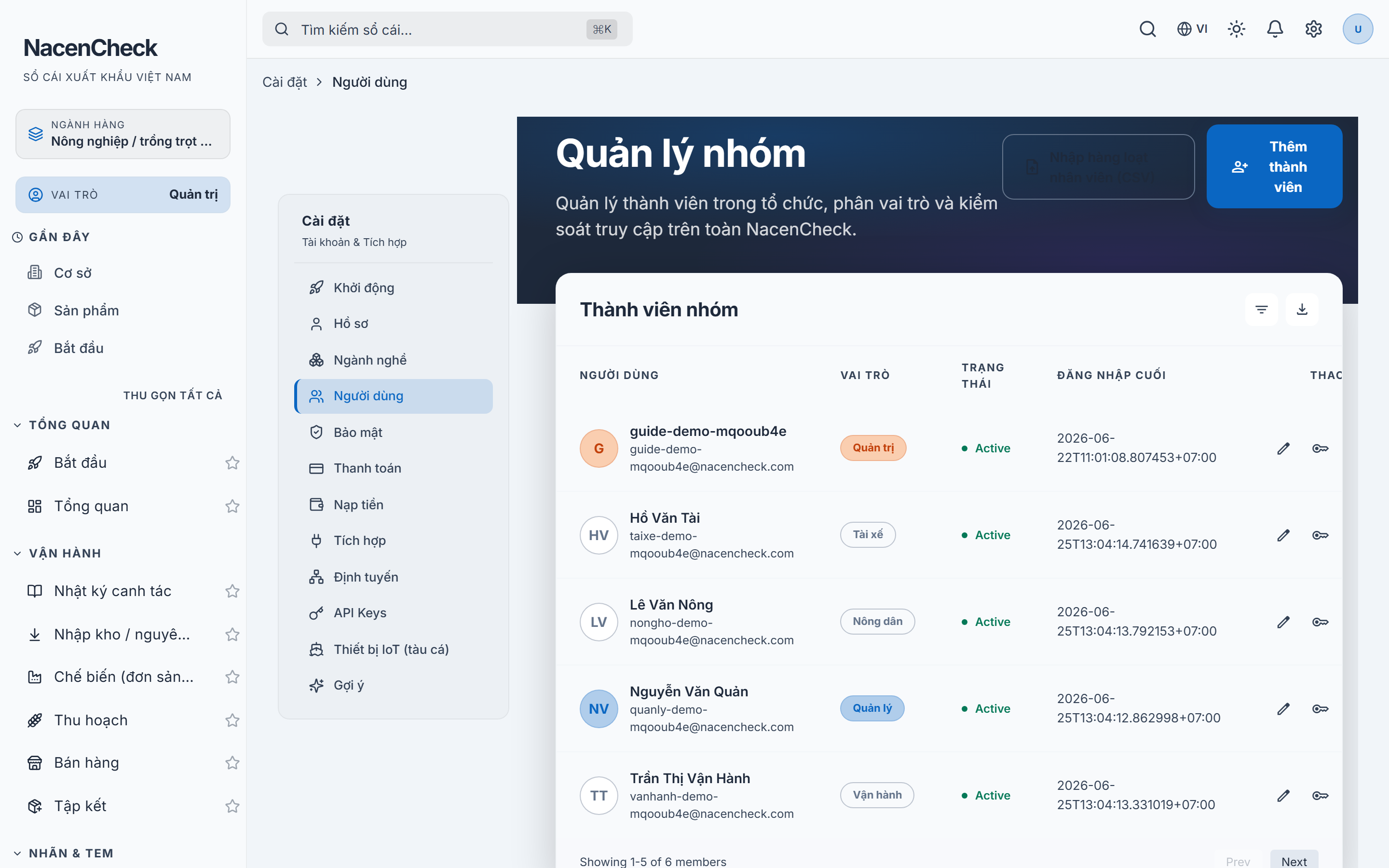 Quản lý đội ngũ