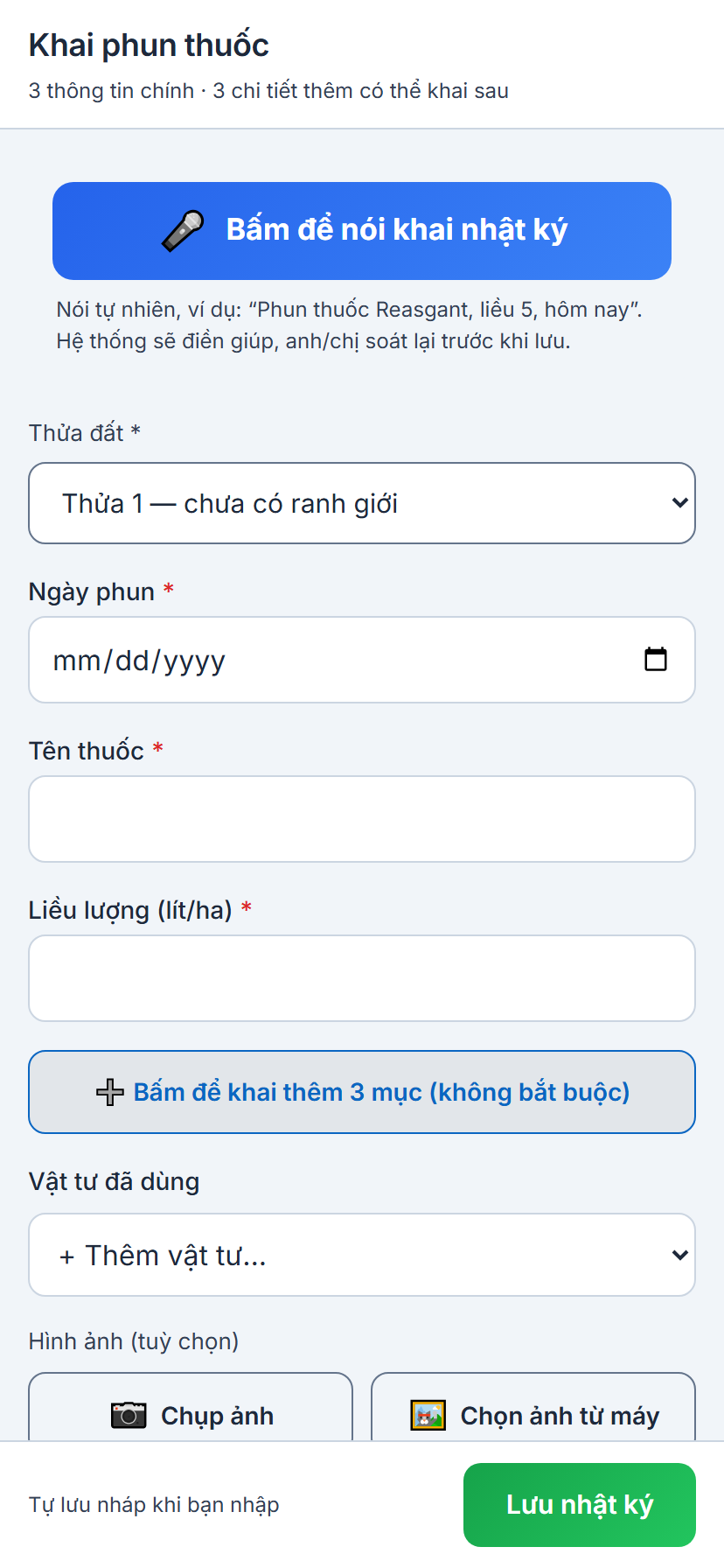 Ghi nhật ký trên điện thoại